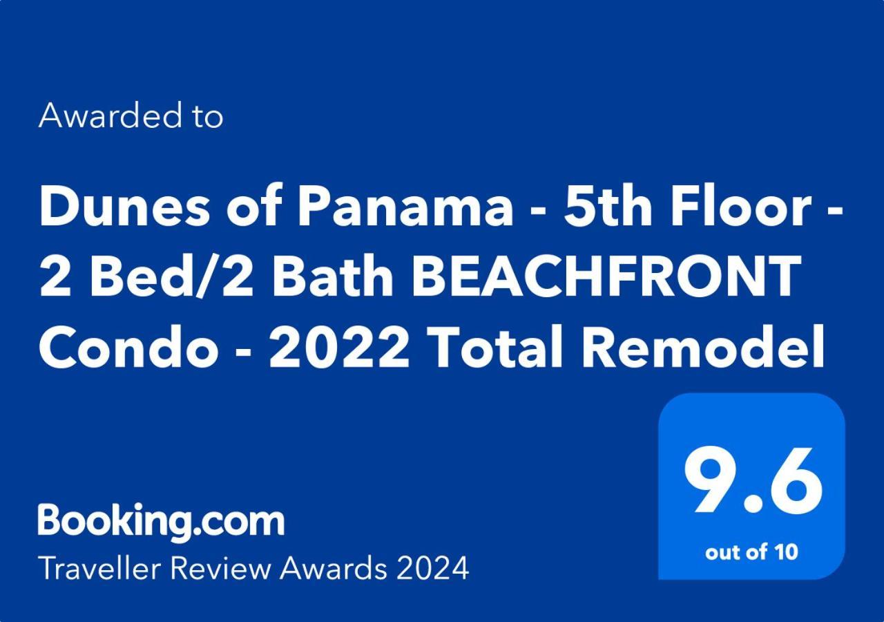 5-Star Beachfront - Remodeled 2 Bd & 2 Ba - Dunes Of Panama D505 Panama City Beach Kültér fotó
